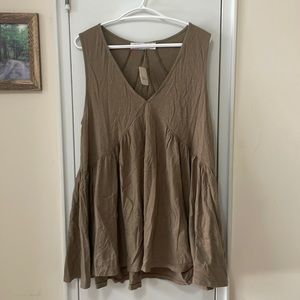 NWT Free People On My Mind Mini (Taupe)